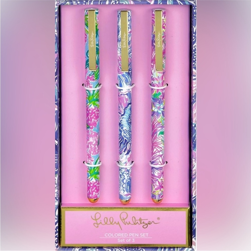 Lilly P. Colored Pen Set!